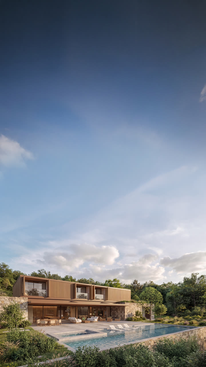 Render da Casa Silente, do Studio Maio